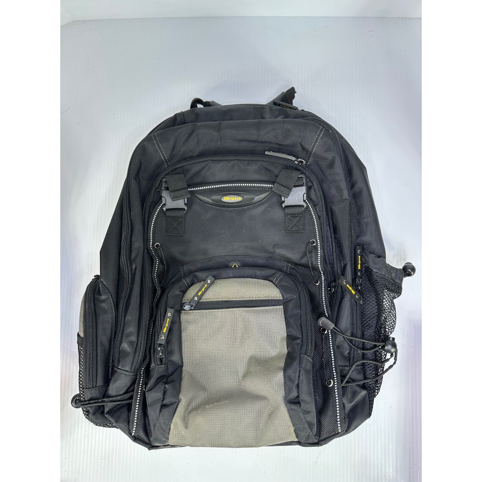 Targus CityGear Laptop Backpack Black Grey TCG650-12 Padded Travel Bag
