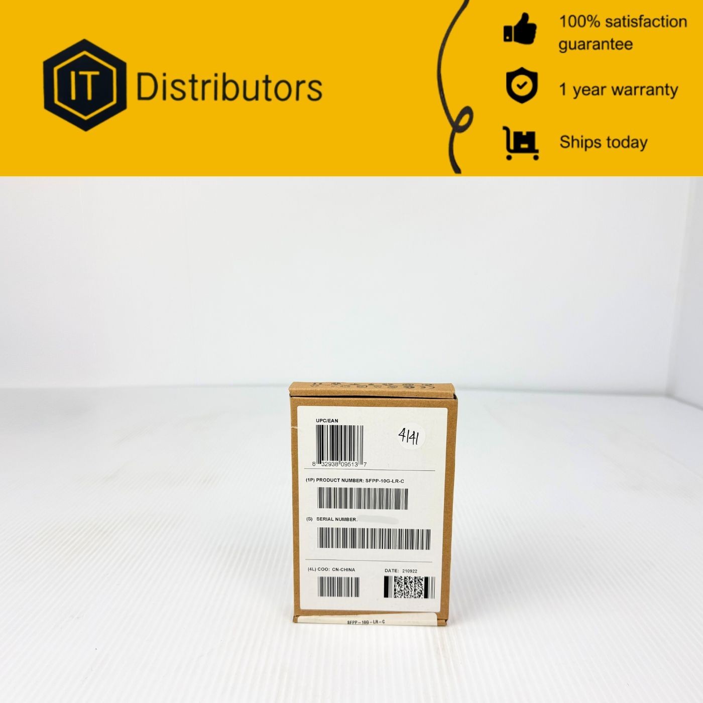 Juniper SFPP-10G-LR-C / New / 1 Year Warranty / Ships Today
