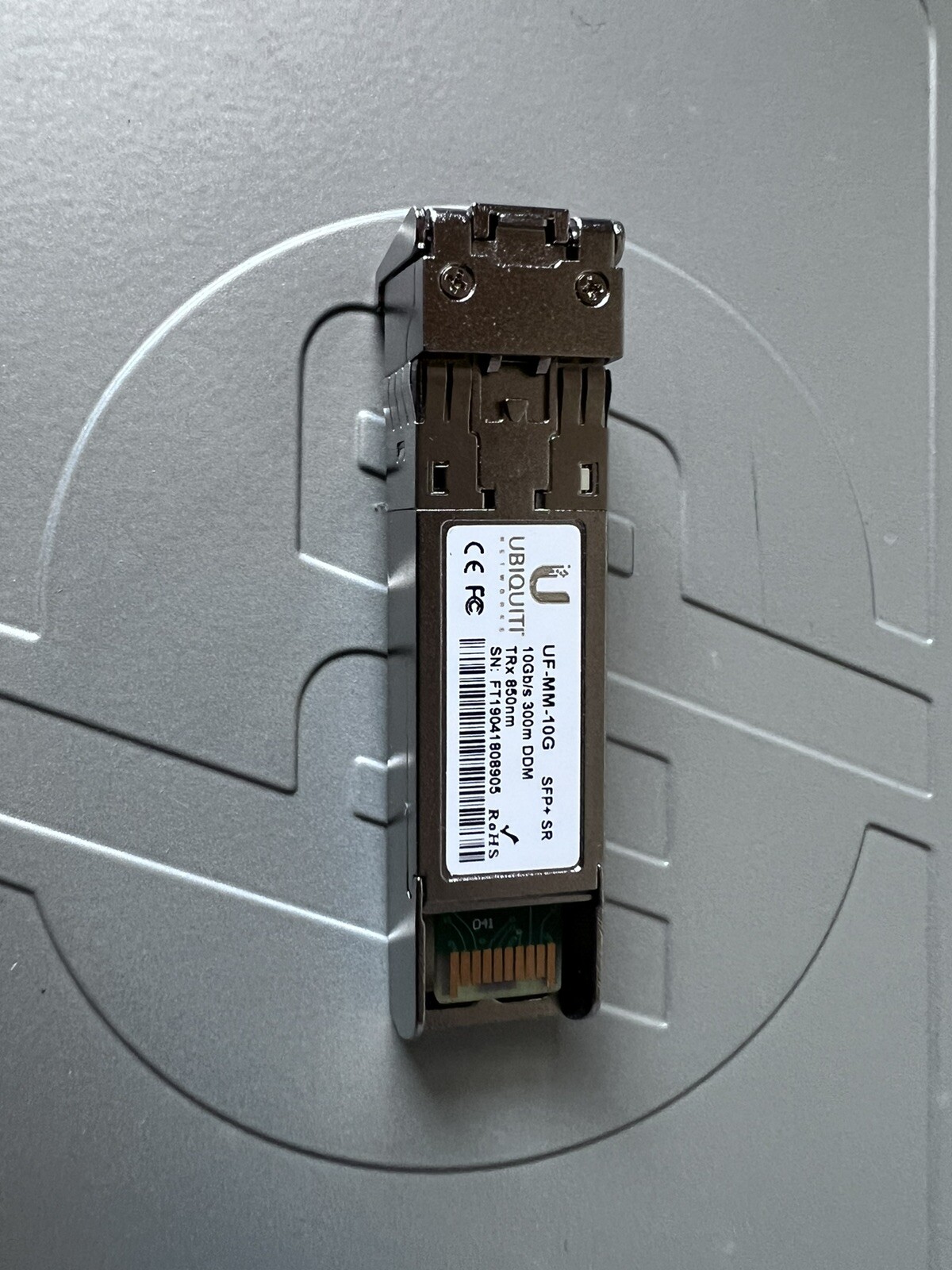 Ubiquiti Networks UF-MM-10G Fiber Module - New With No Box - 1 Module - Genuine