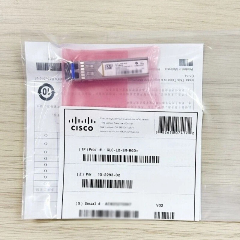 1PC GLC-LX-SM-RGD NEW SEALED Cisco 1000Base SFP Transceiver Module Fast Shipping