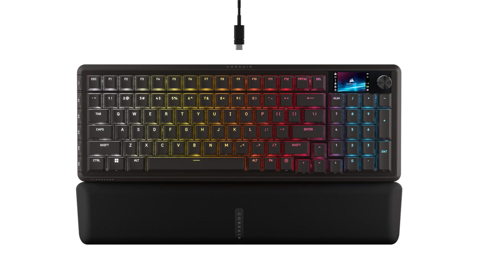 Corsair Vanguard 96 Mechanical Gaming Keyboard MLX Pulse Black Certified Refurb