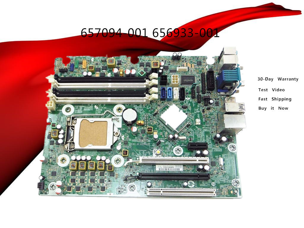 M-ATX Motherboard for HP Compaq 8300 Elite SFF Q77 LGA1155 657094-001 656933-001