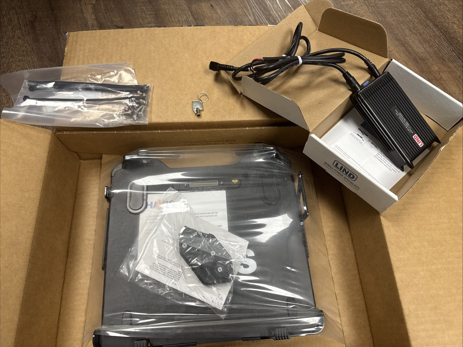Havis DS-PAN-1101-2 Docking Station Dual Pass CF-33 Bracket Key Lind Power Set B