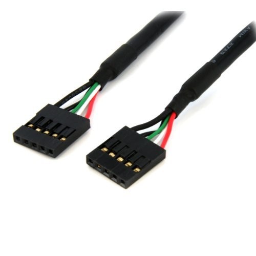 StarTech 24in Internal 5 pin USB IDC Motherboard Header Cable F/F (USBINT5PIN24)