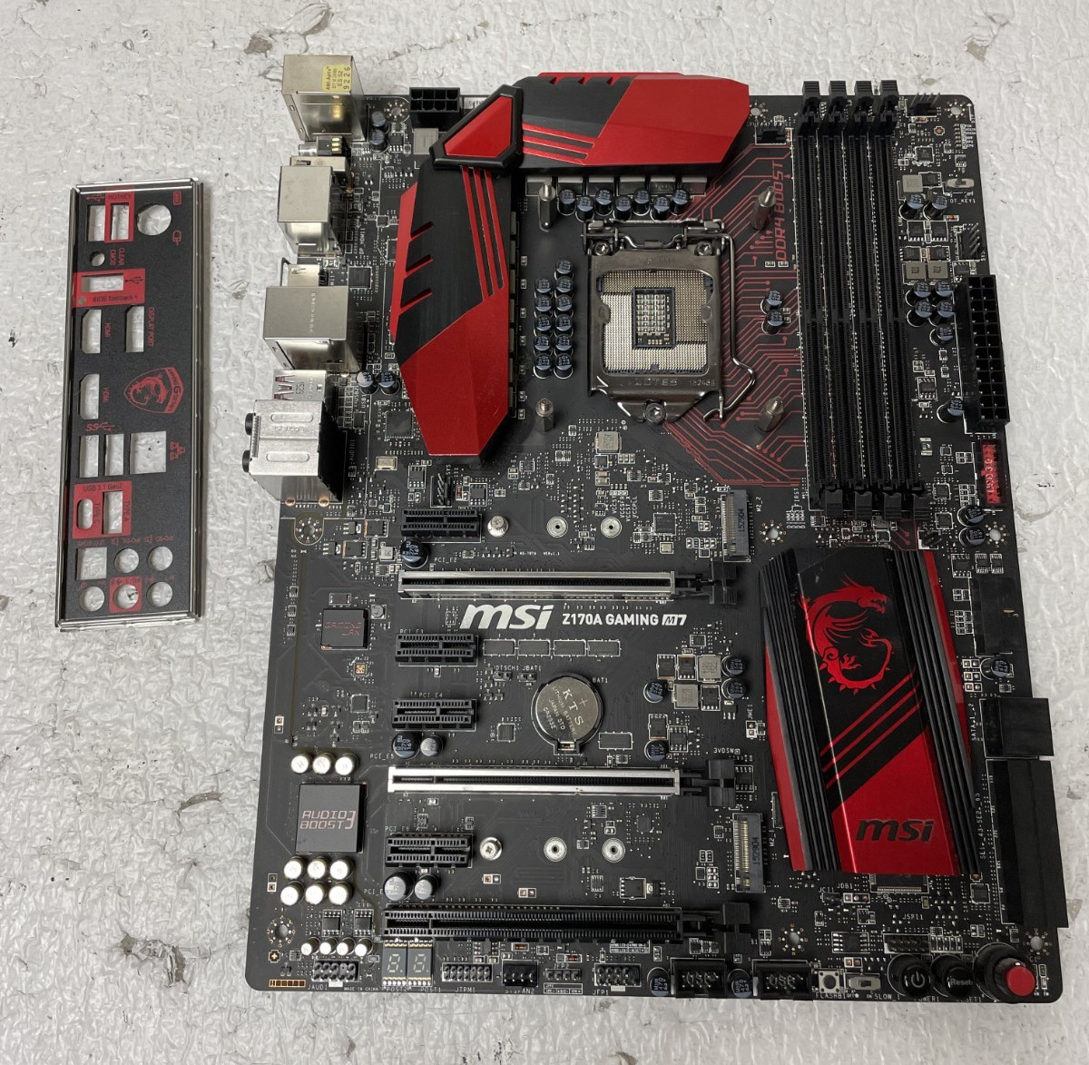 MSi Z170A GAMING M7 LGA 1151 ATX Intel DDR4 Motherboard w/ I/O Shield