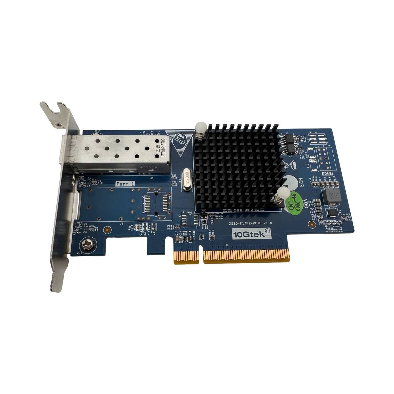 10GTek X520-F1/F2 PCIe SFP Network Card Low Profile Fully Tested