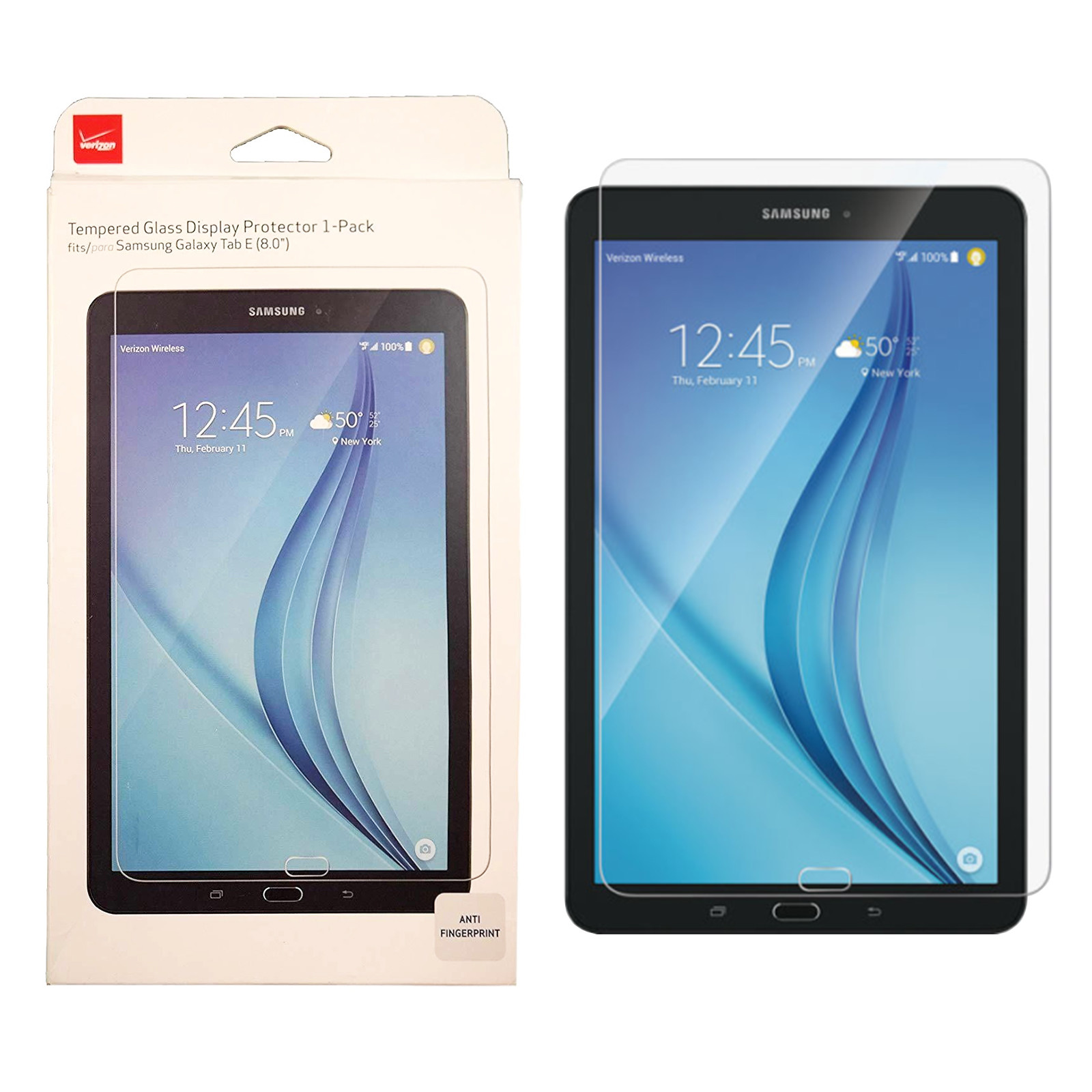 Verizon Tempered Glass Screen Protector For Samsung Galaxy Tab E 8" SM-T377A/V/P