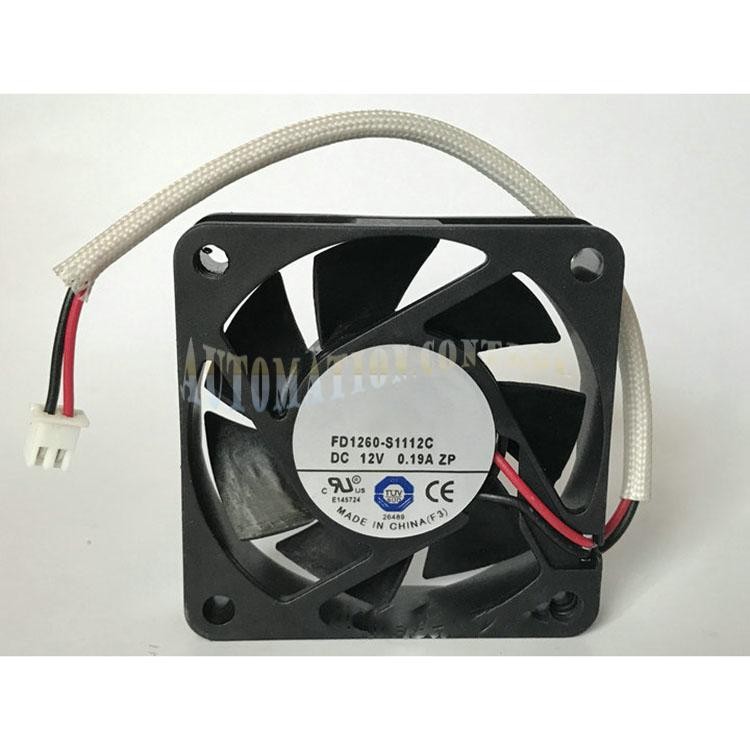1PC For ARX FD1260-S1112C DC12V 0.19A 6015 2pin 60*60*15mm Cooling fan