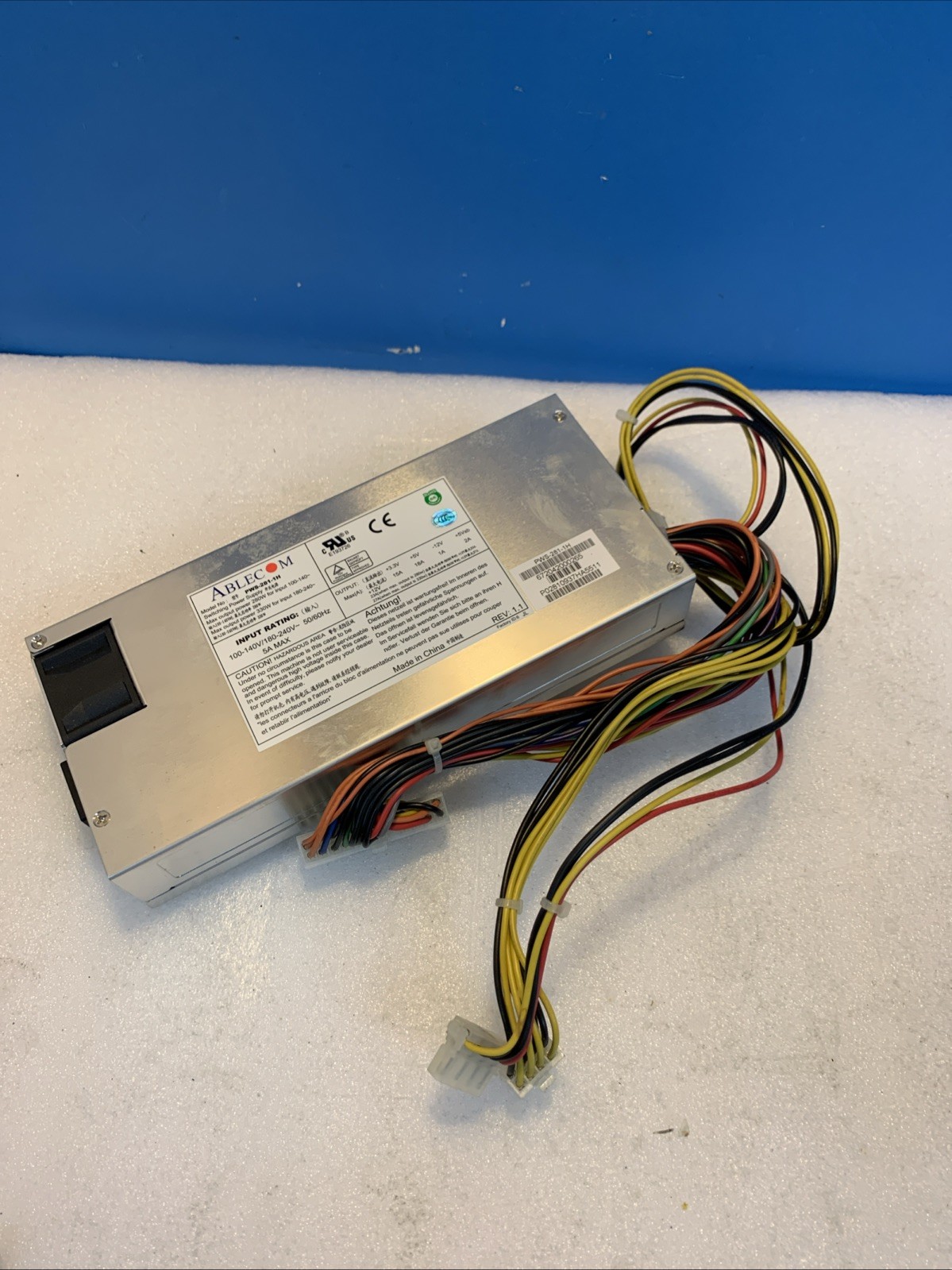 SuperMicro Ablecom PWS-281-1H 100-240V 50-60Hz 5A 280W Server Power Supply