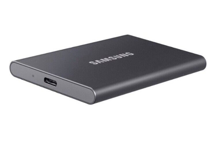 Samsung T7 Portable SSD (Titan Gray) 4TB, 1050MB/S - Brand New 