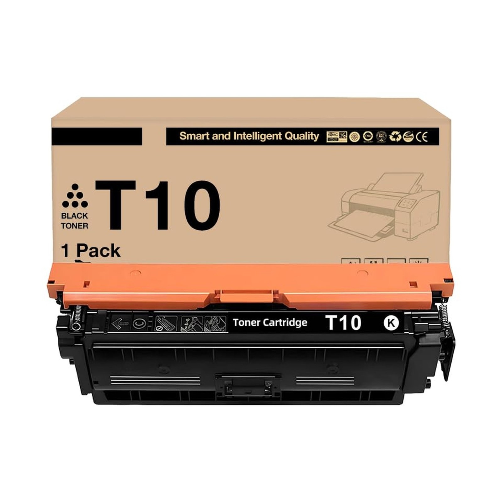 T10 Toner Compatible for Canon T10 Black Toner for Color imageCLASS X MF1538C...