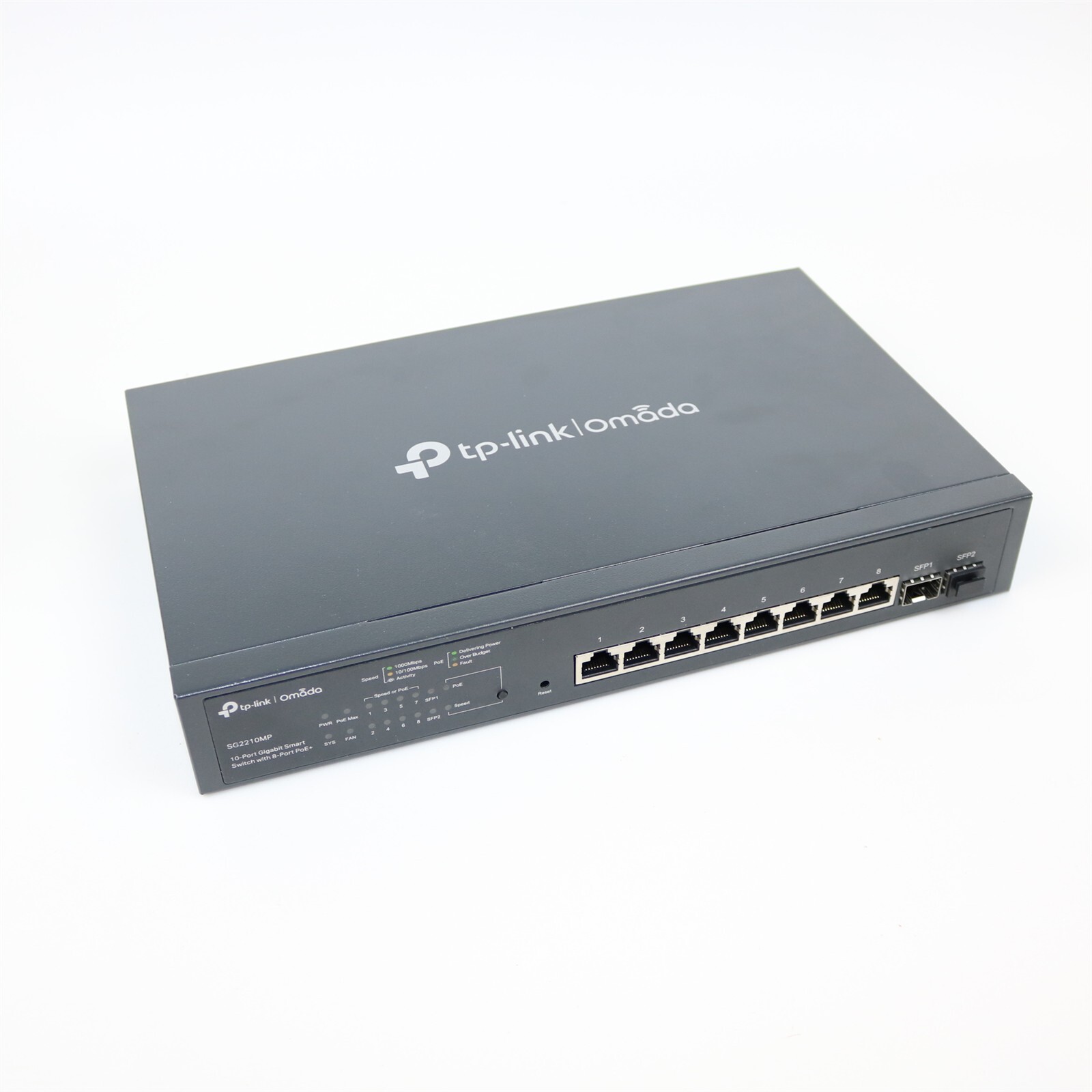 TP-Link Omada TL-SG2210MP 10 Port Gigabit Smart Managed 150w PoE Switch