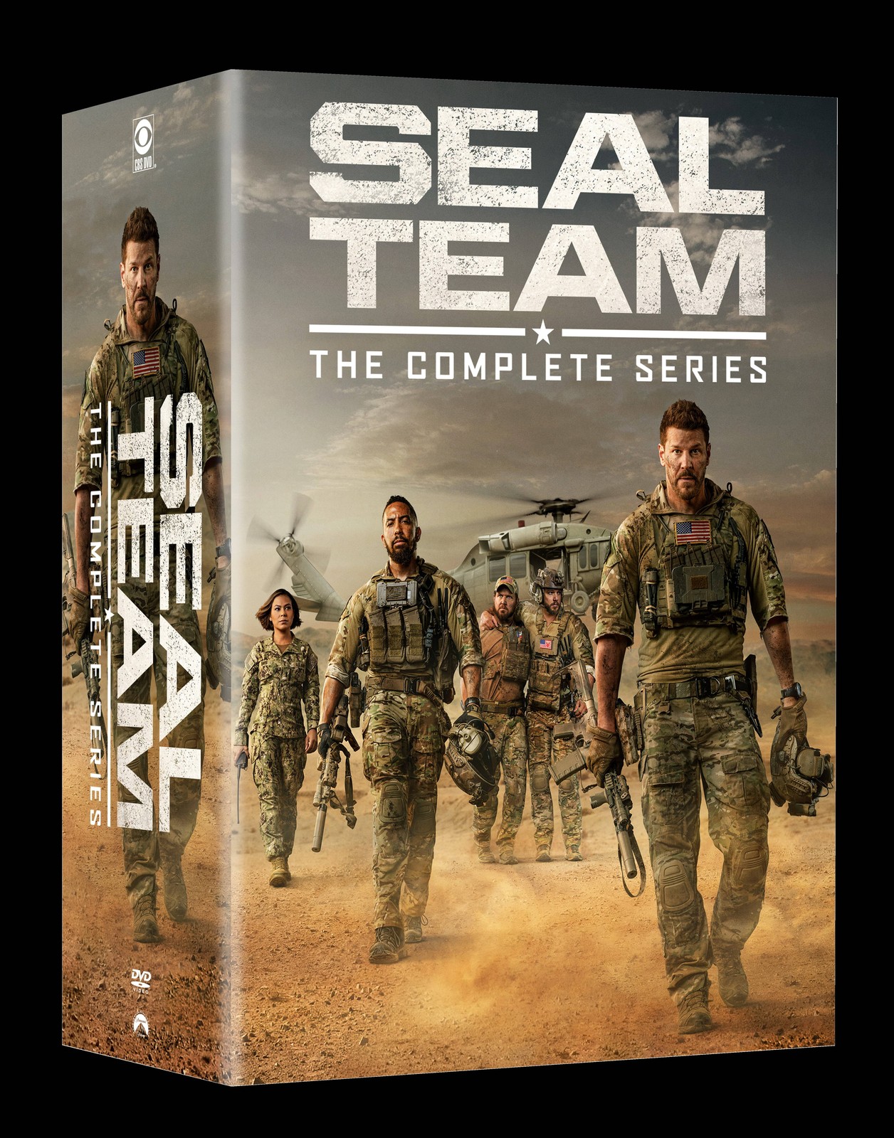 Paramount 93886843 SEAL Team: The Complete Series DVD Box Set - 30 Discs, 115