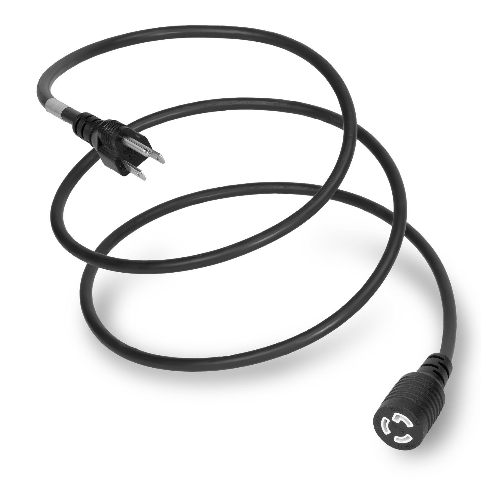 15 Pack of 1FT NEMA 5-15P to L5-15R 15A 125V 14awg-3c SJT Adapter Cord - Black -