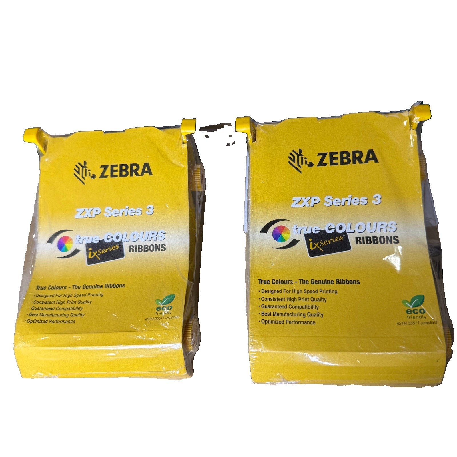 Zebra 800033-848 YMCKOK Color Ribbon 165 Images Original for ZXP Series 3 -2Pack