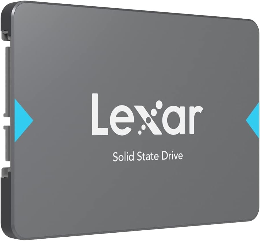 SSD Lexar 256GB NQ100 2.5 Inch (6.4 cm) SATAIII Internal Retail black