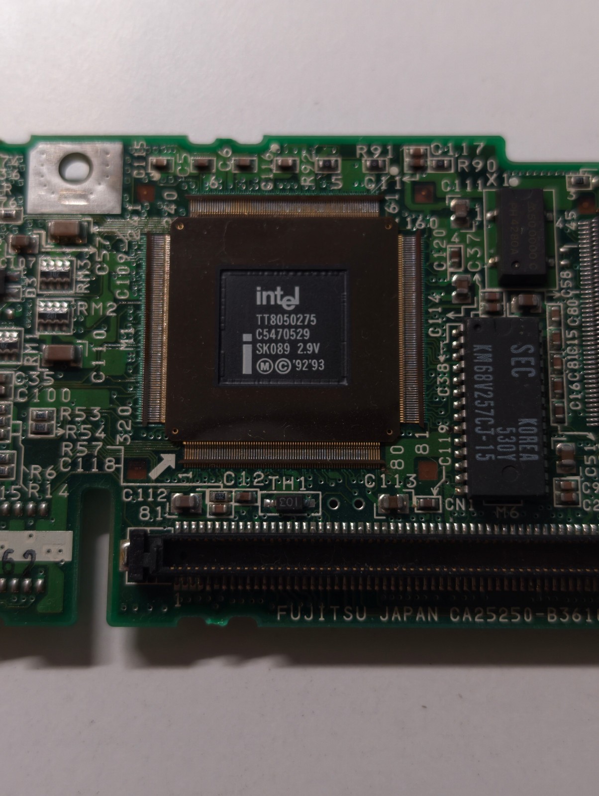 Intel Penitum Mobile TT8050275 SK089 Rare Vintage CPU Collection