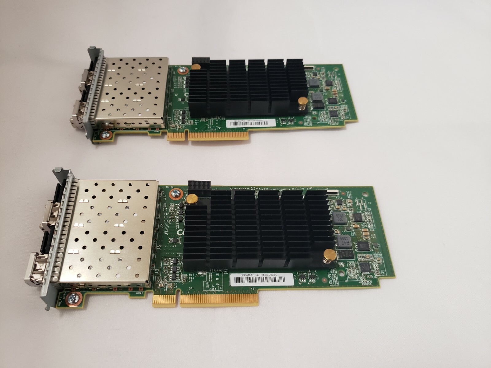 2076-AHB2  QTY 2 x 00MJ430 16 Gb FC 2 Port Adapter Cards Storwize V7000