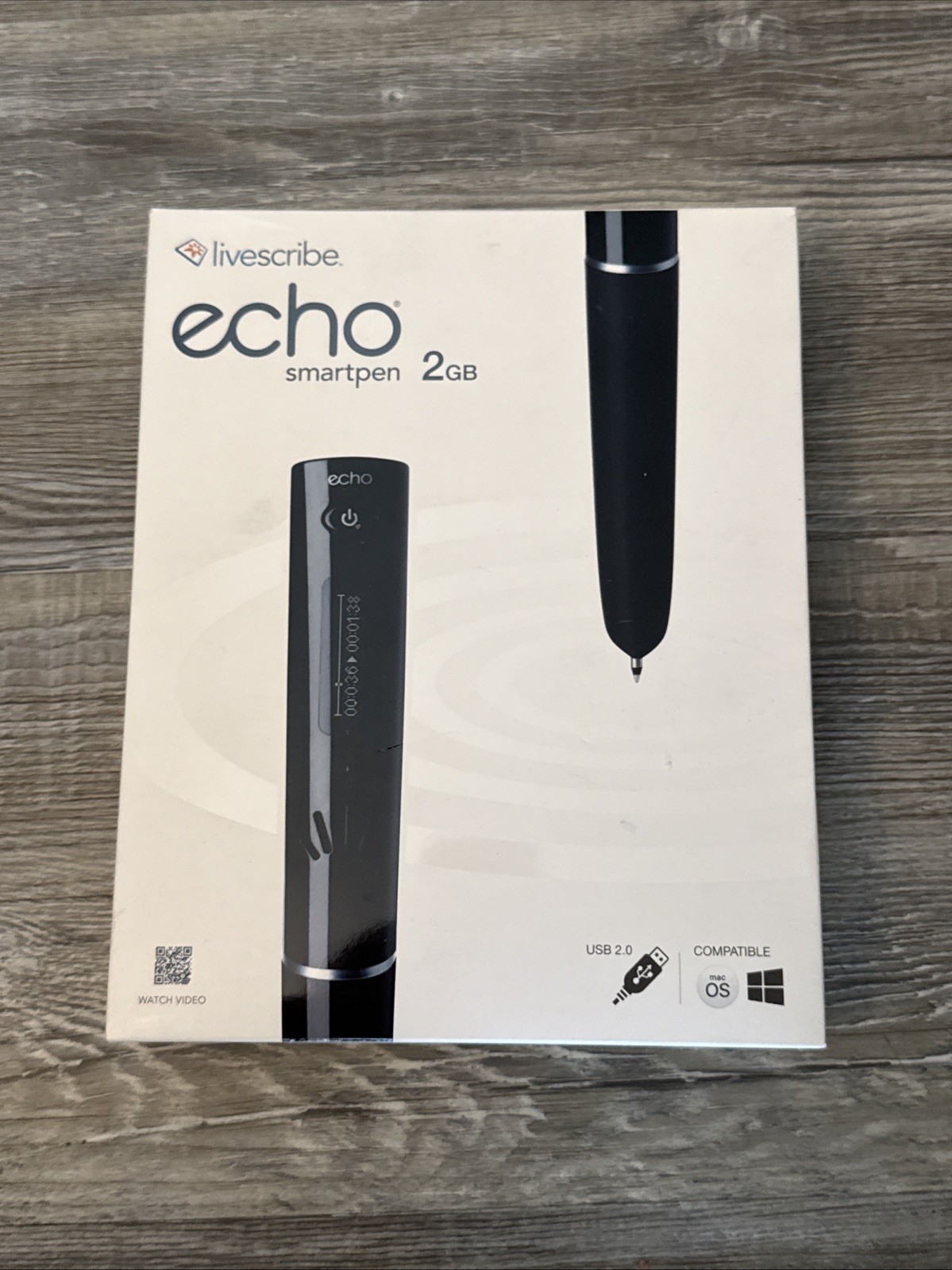 Livescribe Echo Smartpen 2GB Black APX-00008