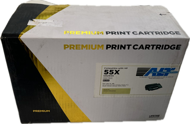 Premium 55X CE255X Toner Cartridge Black For HP