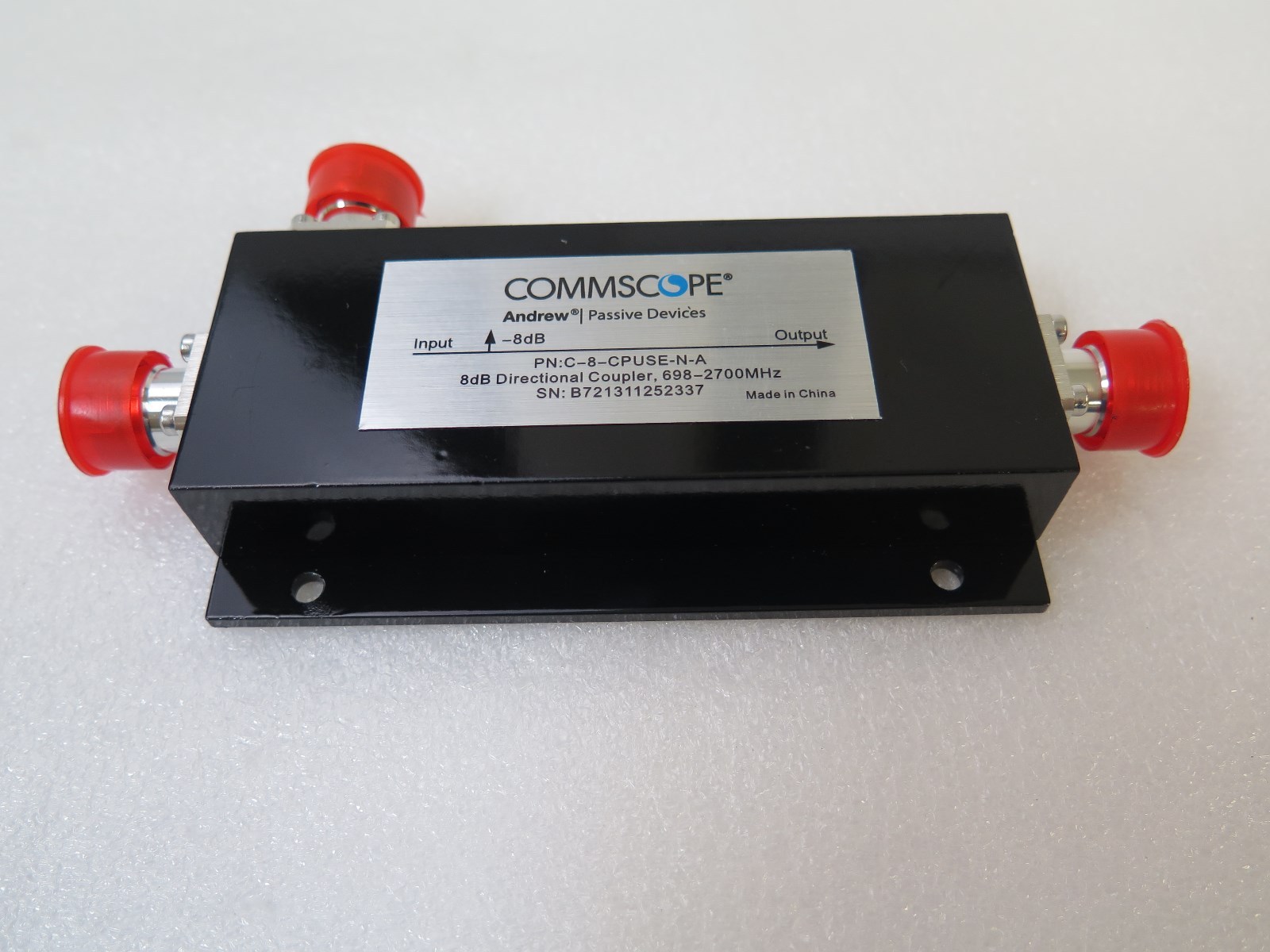 CommScope Andrew C-8-CPUSE-N-A Directional Coupler 8db Operating Band 