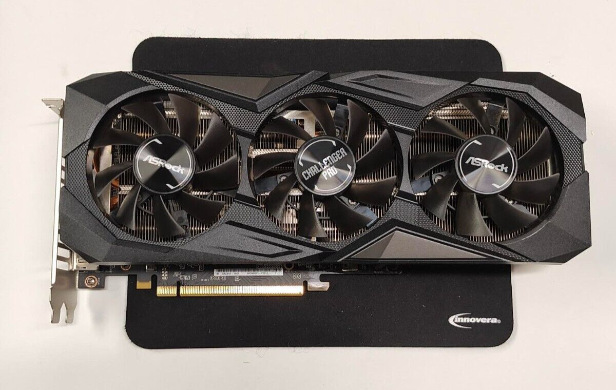 ASRock AMDRadeon RX 5600 XT Challenger Pro OC 6GB GDDR6 Graphics Card GPU