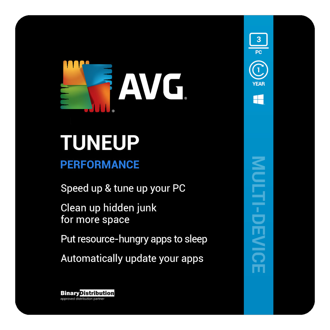 AVG PC TuneUp 2026 - 3 PC - 1 Year [Download]