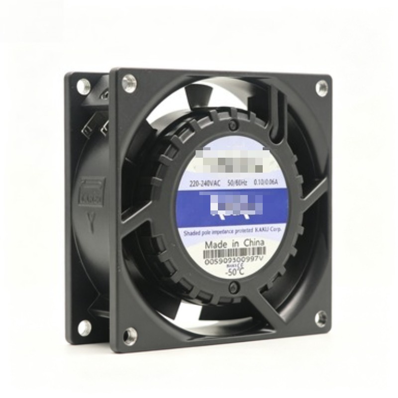 KAKU KA8025HA2 Axial fan 220/240V 0.10/0.06A 80*80*25MM Cooling fan Ball bearing