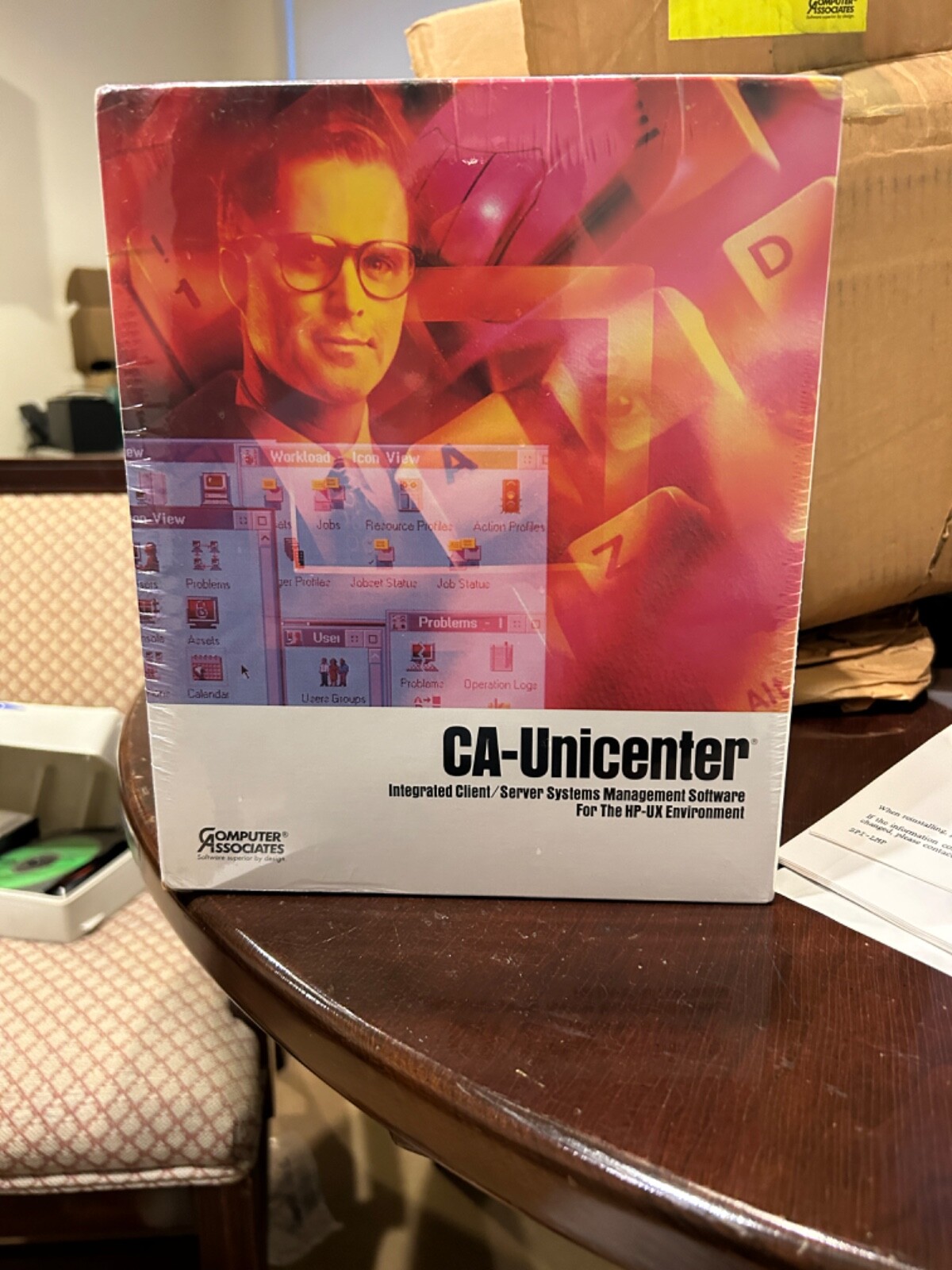 RARE AUTHENTIC BRAND NEW SHRINK WRAPPED CA-UNICENTER FOR HP-UX+ PRODUCT KEY CERT