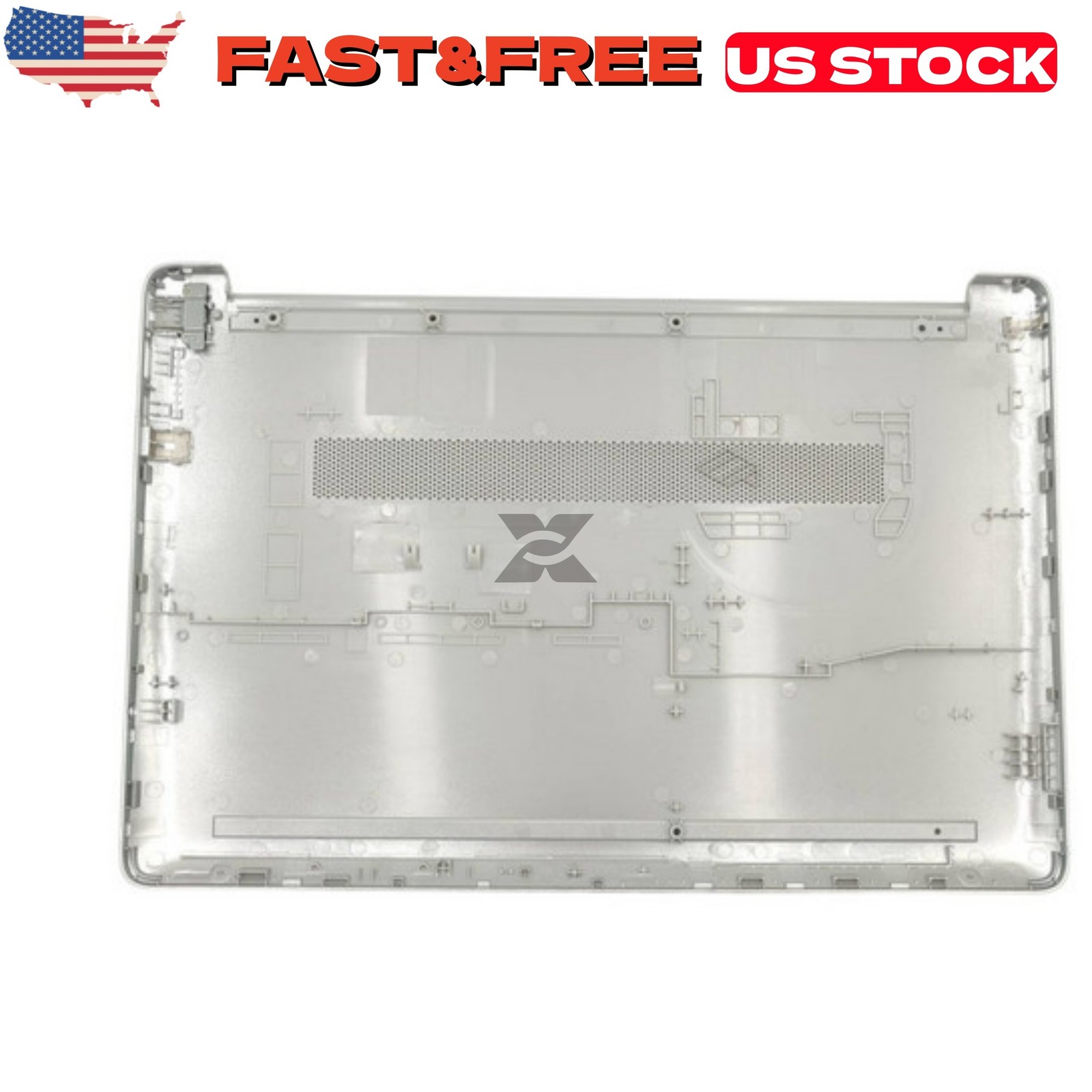 New Silver Bottom Case Base Enclosure For HP 15-DW 15s-DU 15s-DY L52007-001 US