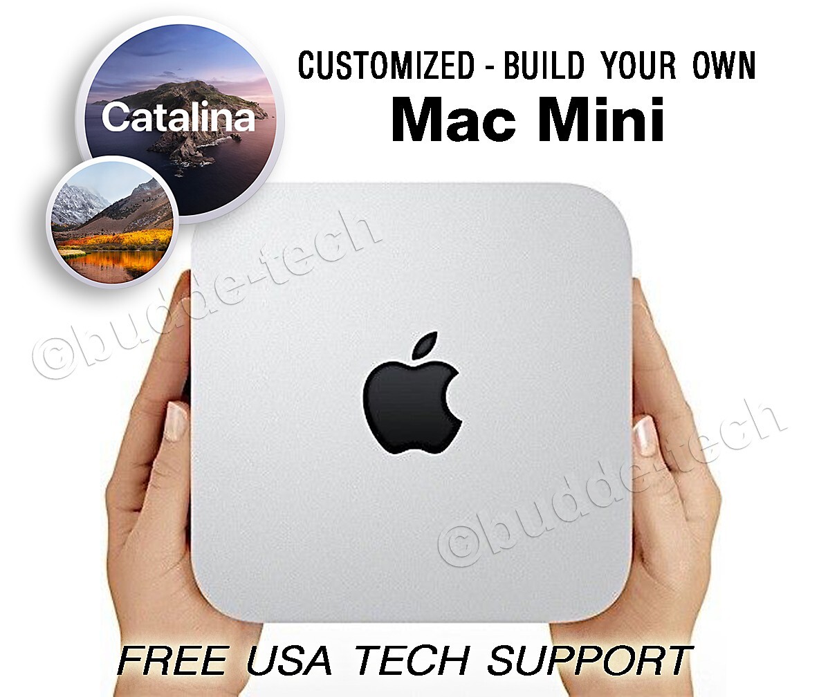 Customized and Upgraded Mac Mini 16GB RAM, 128GB SSD+OS Catalina (2019 OS) Apple