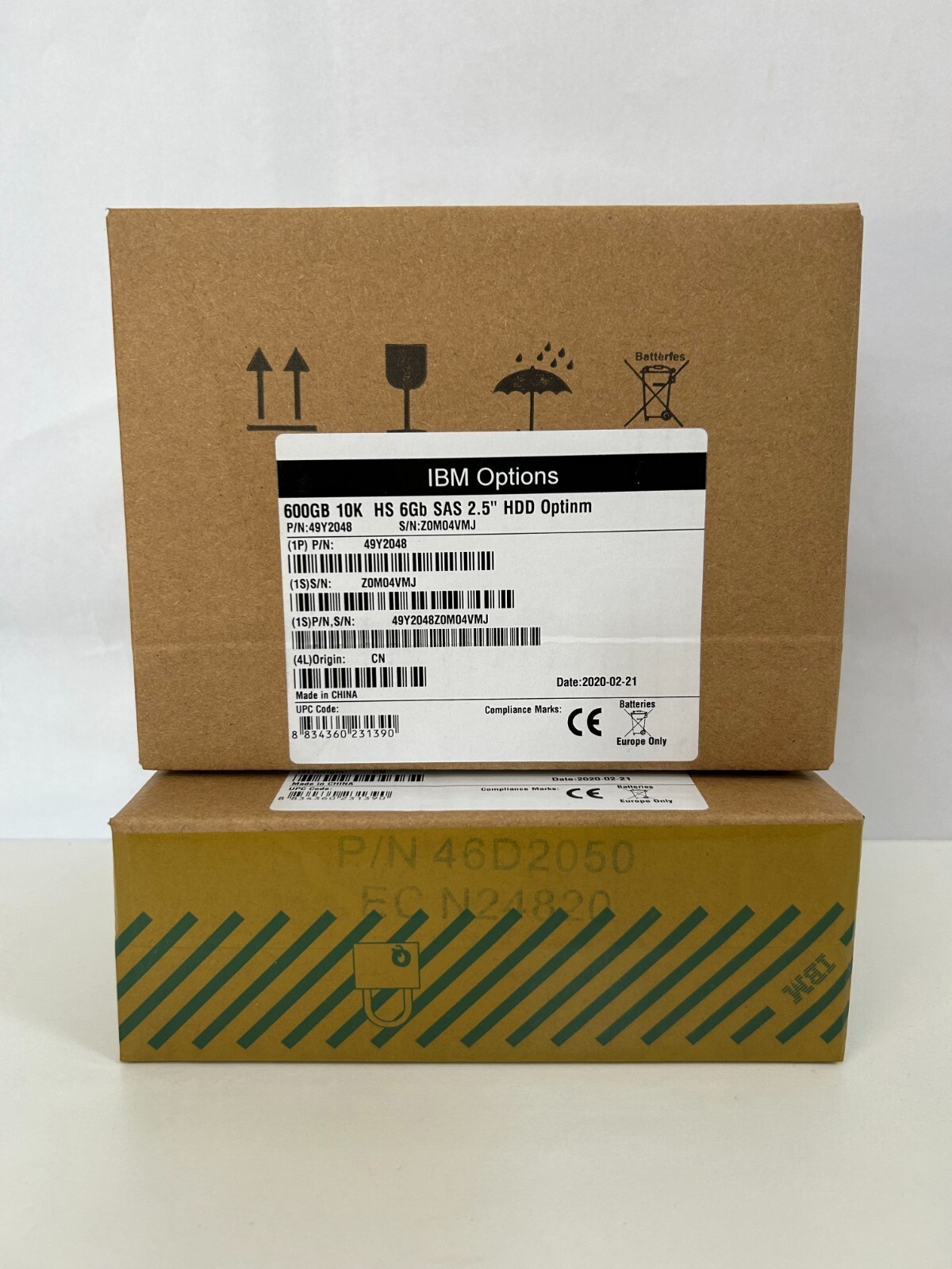 IBM 49Y2048 49Y2051 600GB 49Y2052 2.5" 10K SAS 6Gb/s Hot Swap HDD Hard Disk New