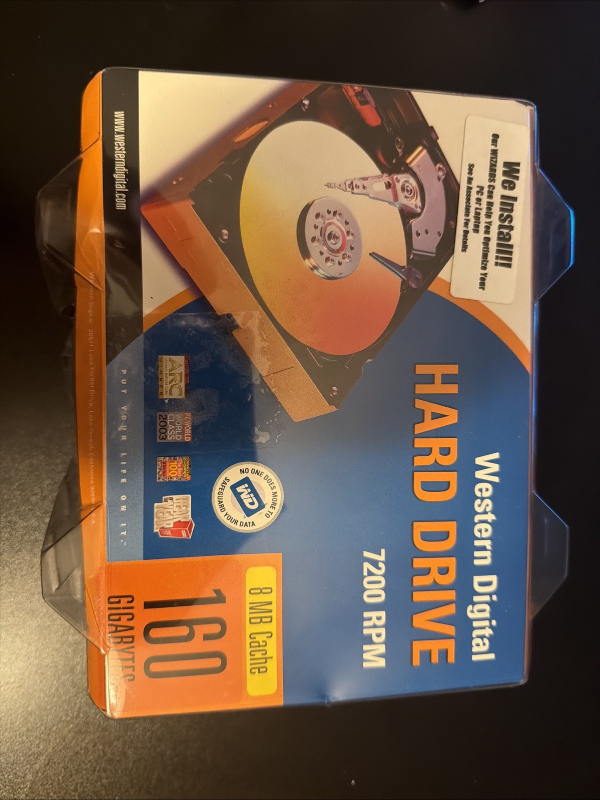 Western Digital Caviar SE 160Gb 7.2K 3.5" PATA IDE WD1600JB-00GVC0 Internal HDD