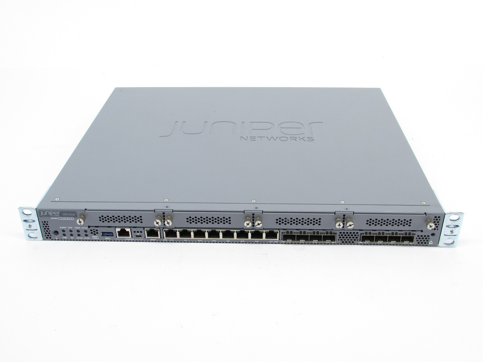 Juniper Networks SRX340 16x1GbE Ports Service Gateway Security Appliance W/ Ears