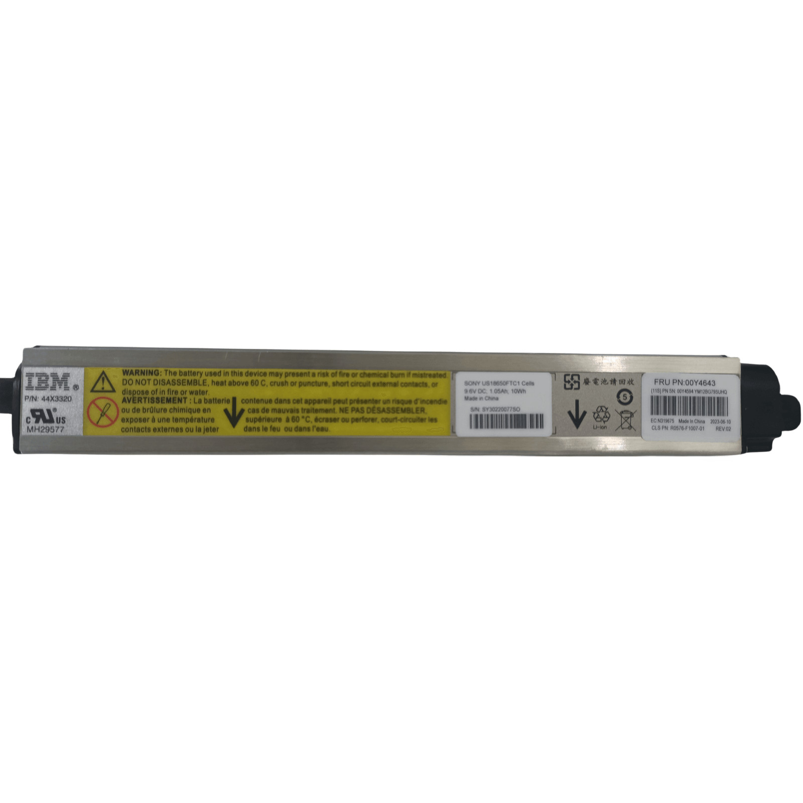 Genuine 00Y4643 V3700 V3500 Node Canister Battery for IBM BBU 00Y4594 90Y7689