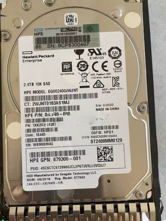 NEW Q2R41A P00441-001 HPE MSA 2.4TB 12G SAS 10K 2.5" ENT HDD Hard Drive