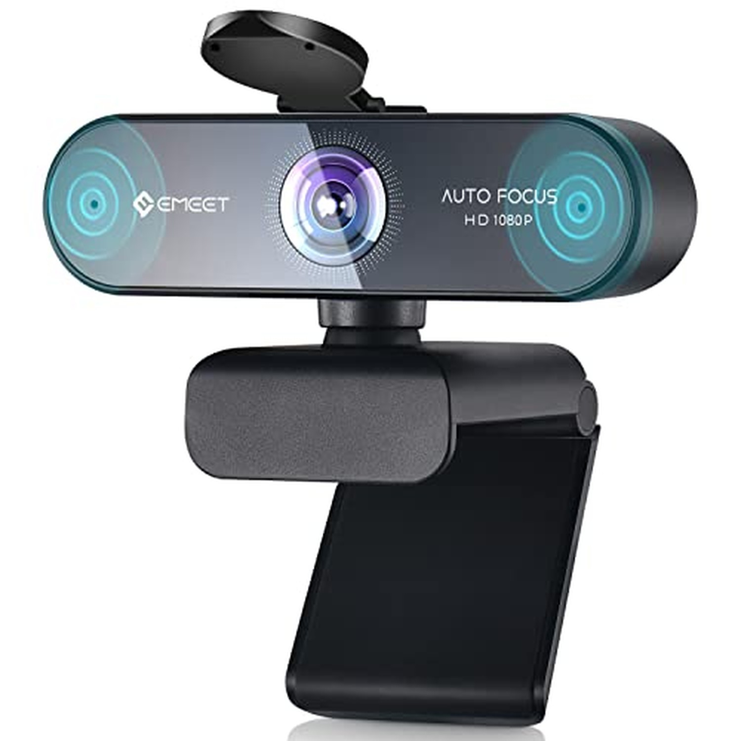 EMEET NOVA 1080P Webcam with Microphone, Auto Focus, 96°View Web Camera