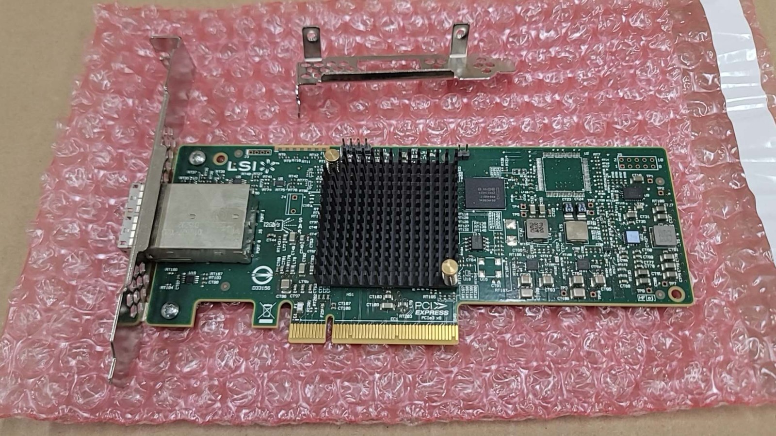LSI SAS9300-8e 8-port 12Gb/s SATA+SAS pci-e 3.0 Host Bus Adapter -Both Bracket