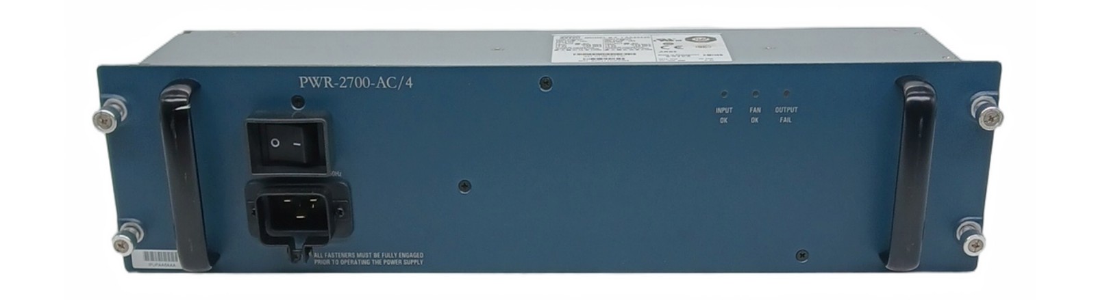 Cisco PWR-2700-AC/4 Router Power Supply 7604 Chassis Compatible