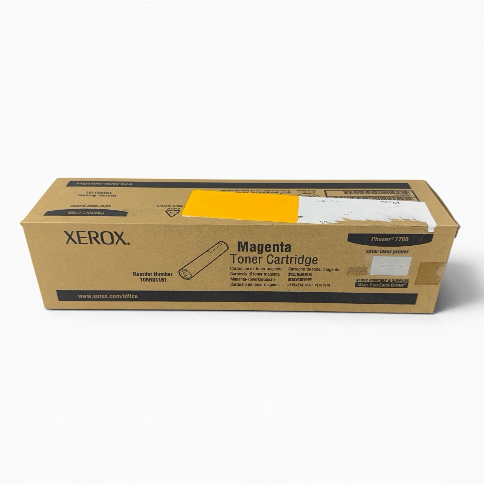 Genuine Xerox Magenta Toner Cartridge (M) OEM Factory Sealed