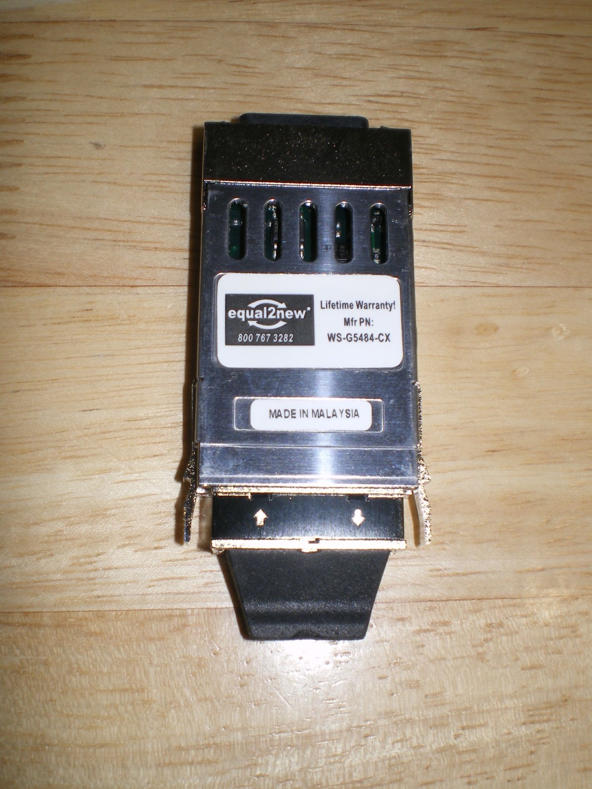 Equal2New refurb Cisco WS-G5484-CX 1000BASE-SX GBIC (Gigabit Interface Converter