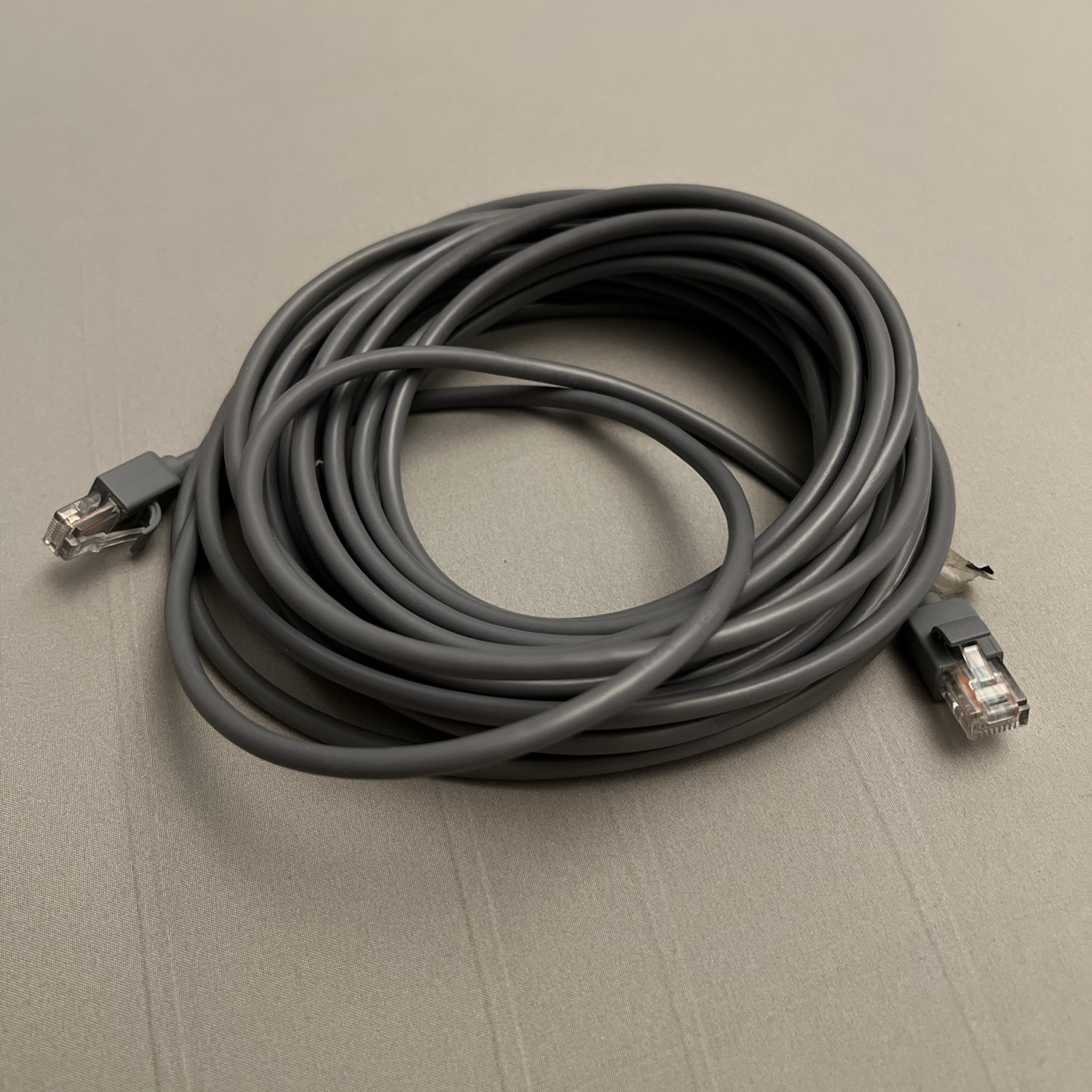 Insignia- 25 foot Cat-6 Ethernet Cable - Gray