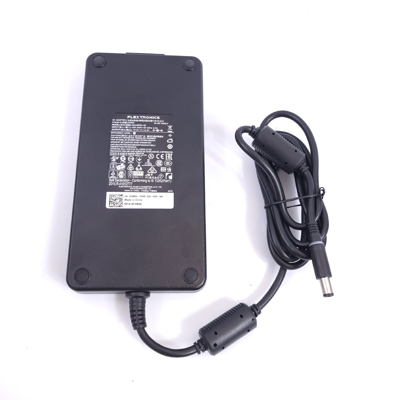 OEM Flextronics Laptop Charger AC Power Adapter 19.5V 240W GA240PE1-00 Alienware