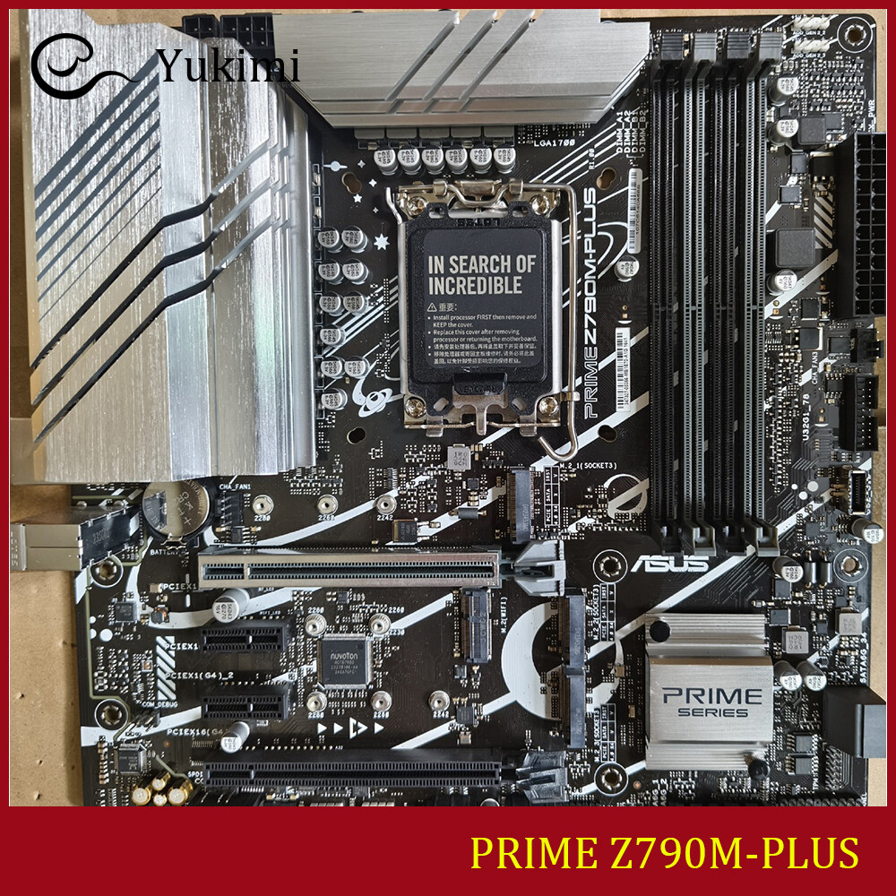 FOR ASUS PRIME Z790M-PLUS DDR5*4 LGA1700 192GB HDMI DisplayPort Ｍotherboard