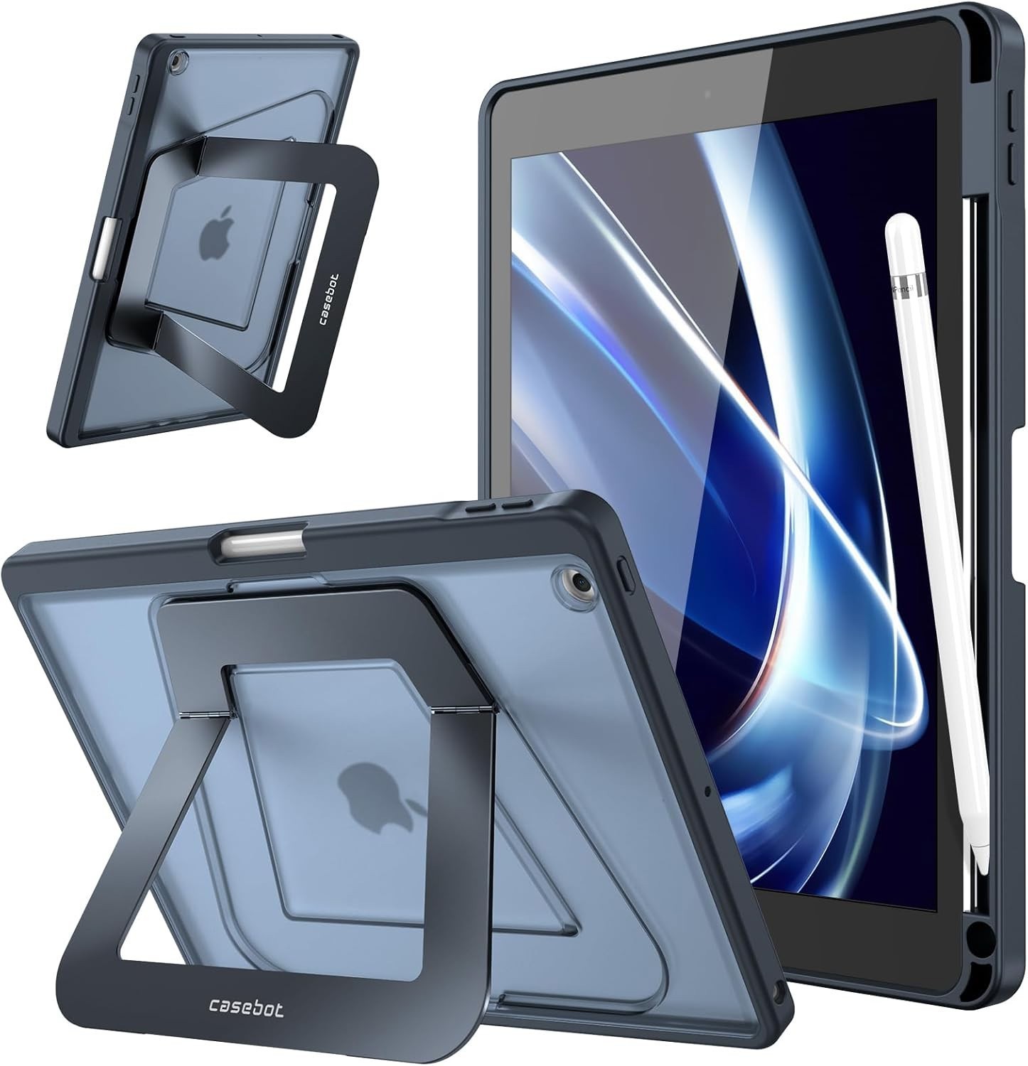 Shockproof Case for iPad 9th/8th/7th Gen 10.2 Inch Multi-Angle Kickstand Cover