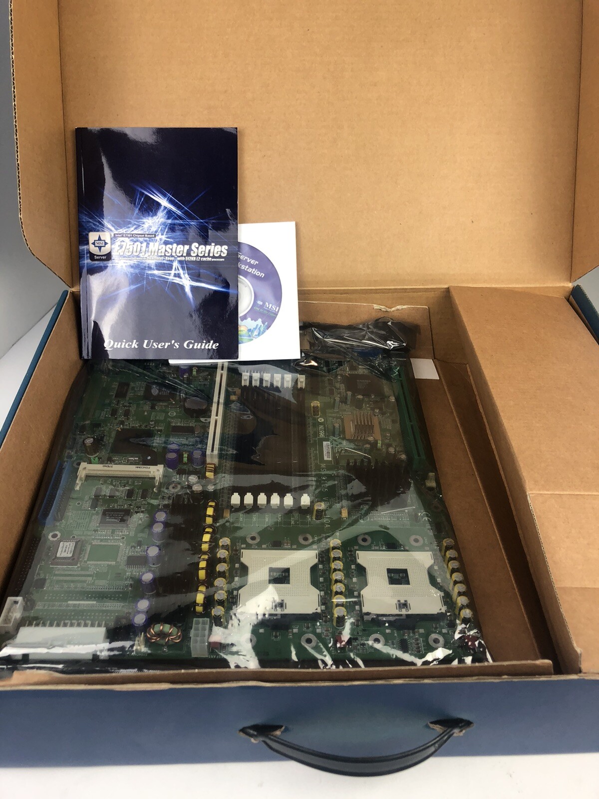 MS-9138 motherboard MSI Main board For Dual Intel Xeon With 512kb L2 (T6)