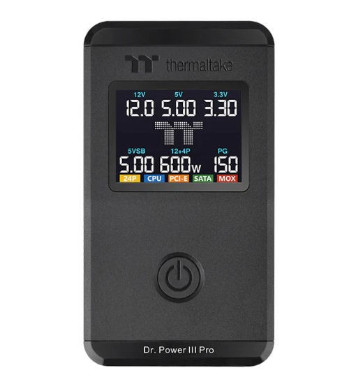 U90444 Thermaltake Dr Power III Pro LCD Display Power Supply Tester AC08 G1N