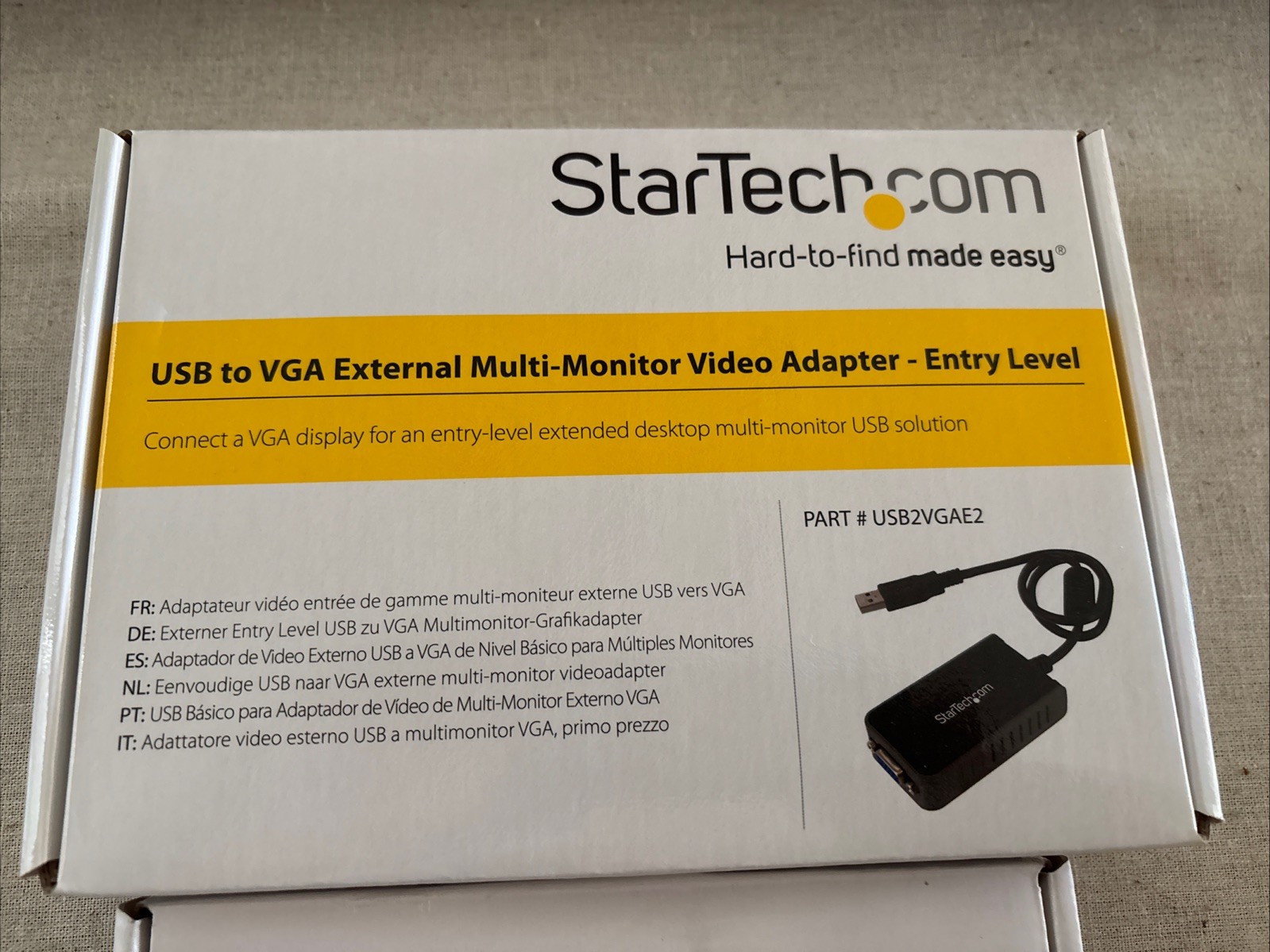 Two (2) StarTech USB Adapter Item New In Box