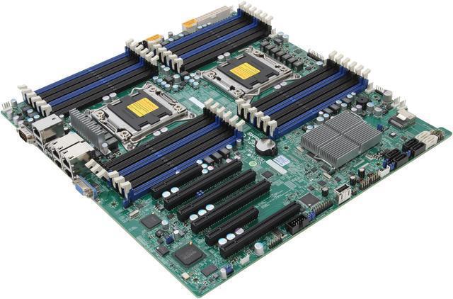 X9DRI-LN4F+ SUPERMICRO Dual Socket XEON LGA2011 1.20A EE-ATX Server Motherboard