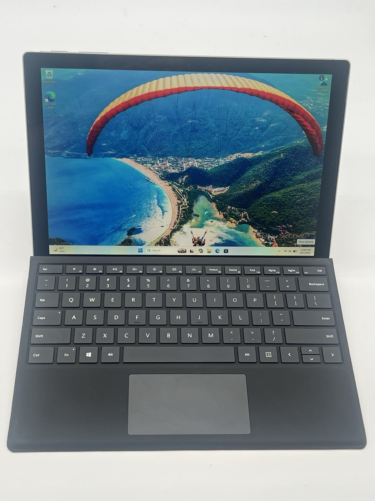 Microsoft Surface Pro 5 1796 12.3” i5-7300U 8GB RAM256GB SSD Win 11 Pro Keyboard